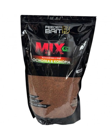 Zanęta Feeder Bait Mix F1 - Ochotka & Konopia 800g