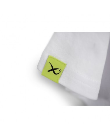 Koszulka Wędkarska Matrix Hex Print T-Shirt White