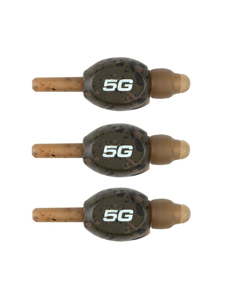 Ciężarki Przelotowe Matrix Inline Pellet Bomb 5g 3szt.
