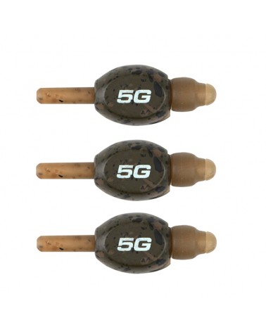 Ciężarki Przelotowe Matrix Inline Pellet Bomb 5g 3szt.