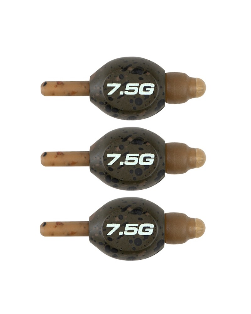 Ciężarki Przelotowe Matrix Inline Pellet Bomb 7.5g 3szt.