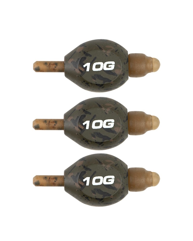 Ciężarki Przelotowe Matrix Inline Pellet Bomb 10g 3szt.