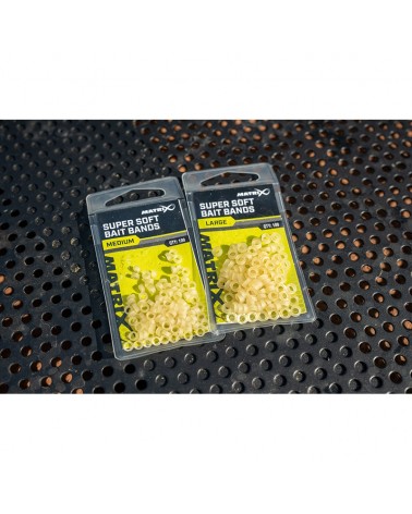 Gumki Do Pelletu Matrix Super Soft Bait Bands Medium 100szt.