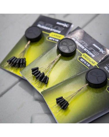 Stopery Na Żyłkę Wydłużone Matrix Slim Line Rubber Stops