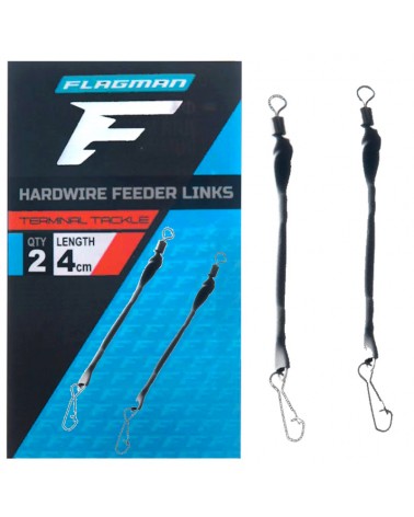Łącznik Do Koszyka Zanętowego Flagman Feeder Hard Wire Links 4cm 2szt.