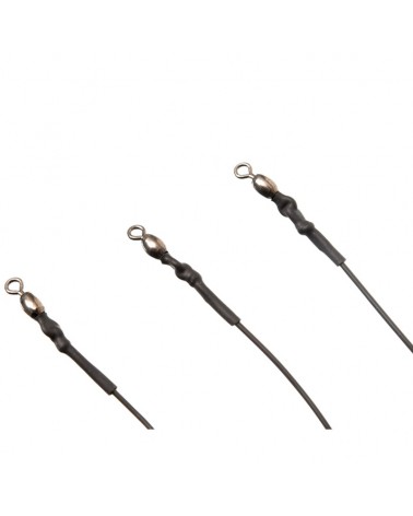 Gotowy Zestaw Do Koszyka Z Gumą Flagman Elastic Single Feeder Rigs 12cm Hard 3szt.