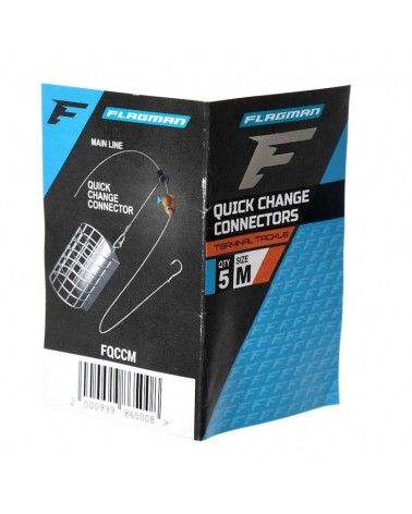 Łącznik Do Szybkiej Wymiany Przyponu Flagman Quick Change Conectors M 5szt.