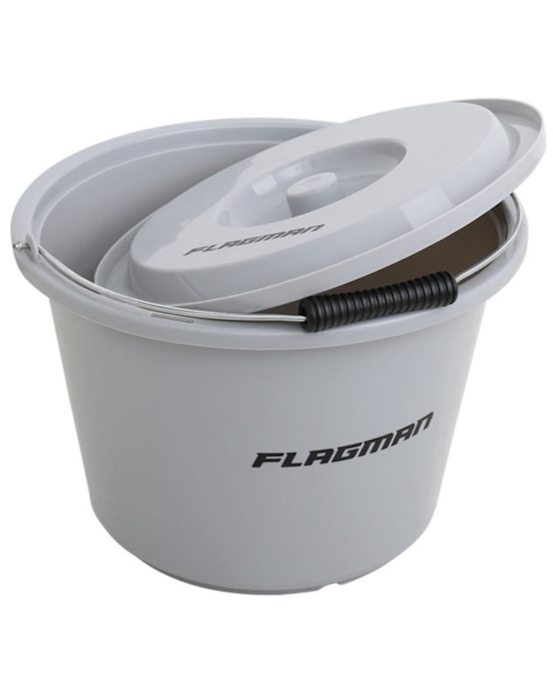 Wiadro Z Przykrywką Flagman Bucket With Cover 12L
