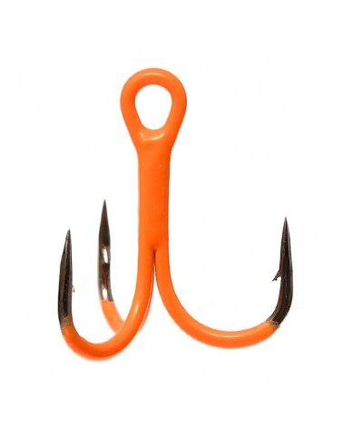 Kotwica Flagman Treble Hook Needle Point F36 Orange UV