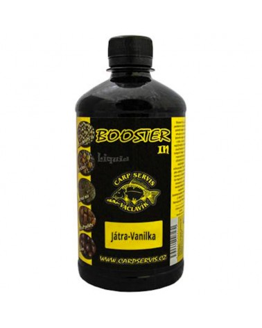 Booster CS Vaclavik Wątroba Wanilia 500ml Zalewa Do Kulek Ziaren Pelletu