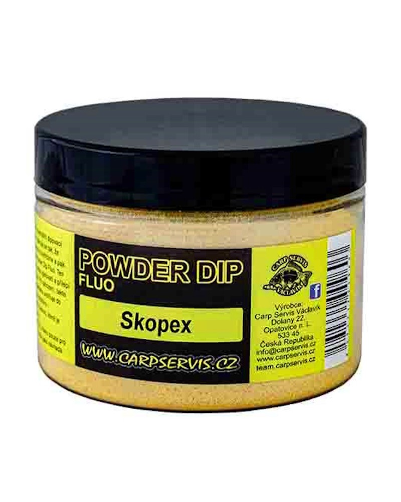 Dip Do Kulek Przynęt Haczykowych CS Vaclavik Fluo Powder Skopex 70g