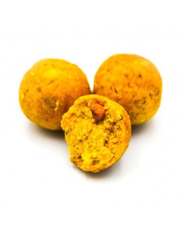 Kulki Zanętowe Massive Baits Eco Boilies 18mm Banana Banan Wiaderko 3kg