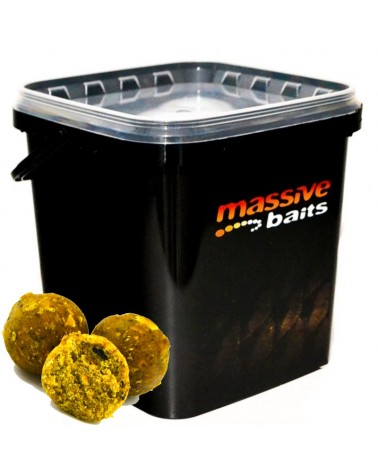 Kulki Zanętowe Massive Baits Eco Boilies 18mm Citrus Cytrus Wiaderko 3kg