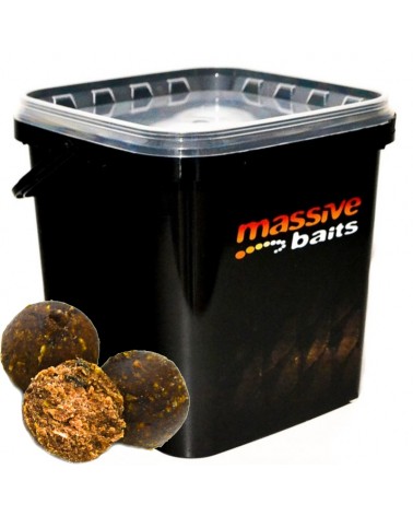 Kulki Zanętowe Massive Baits Eco Boilies 18mm Crab Krab Wiaderko 3kg