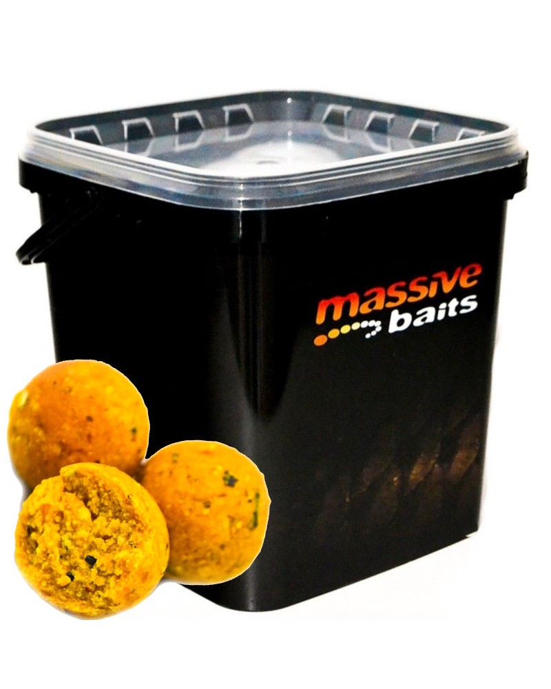 Kulki Zanętowe Massive Baits Eco Boilies 18mm Pineapple Ananas Wiaderko 3kg