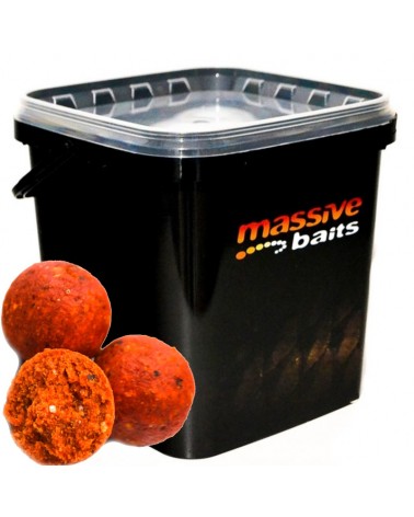 Kulki Zanętowe Massive Baits Eco Boilies 18mm Tuttifrutti Owocowe Wiaderko 3kg