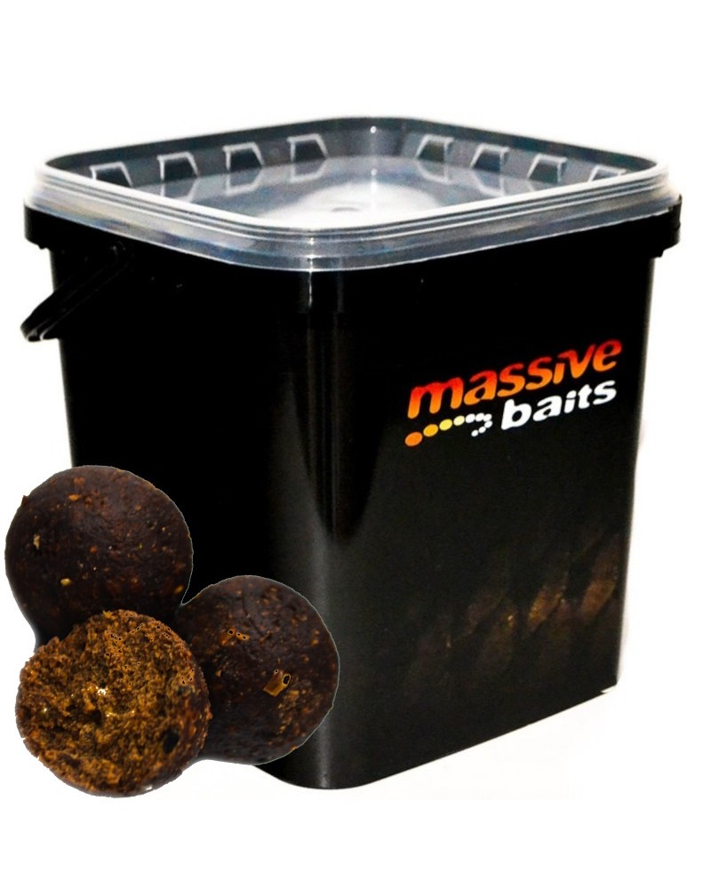 Kulki Zanętowe Massive Baits Eco Boilies 18mm Squid Kałamarnica Wiaderko 3kg