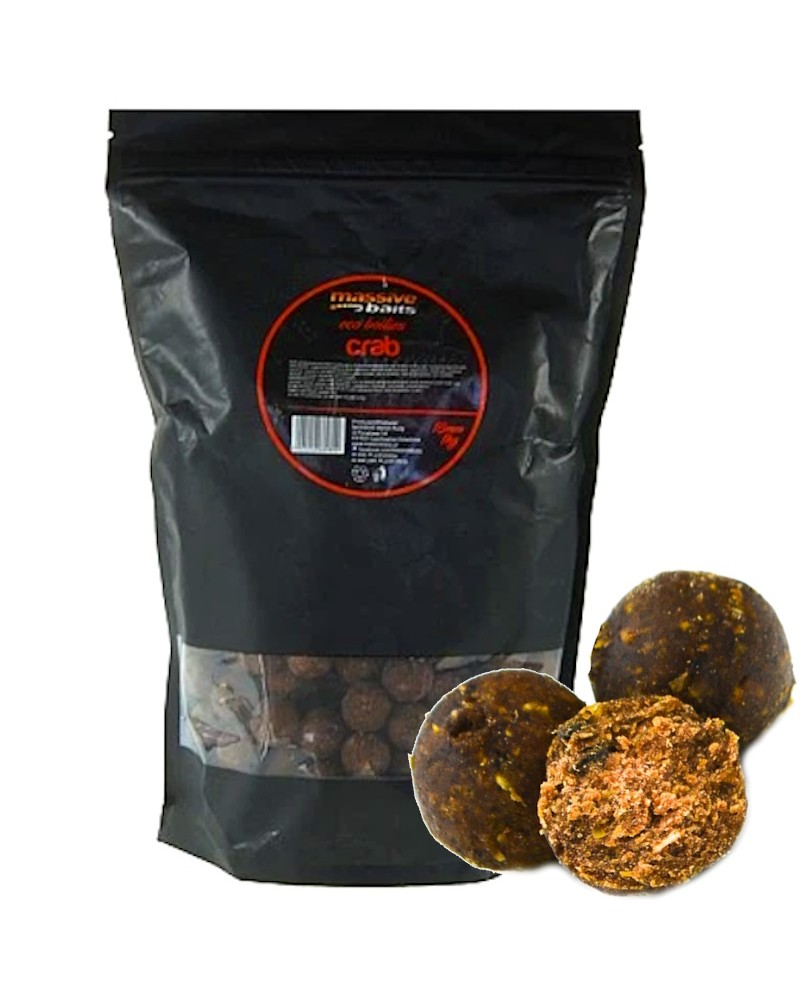 Kulki Zanętowe Massive Baits Eco Boilies 18mm Crab Krab 1kg