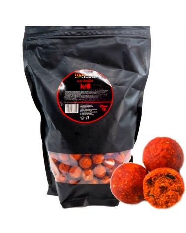 Kulki Zanętowe Massive Baits Eco Boilies 18mm Krill Kryl 1kg