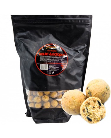Kulki Zanętowe Massive Baits Eco Boilies 18mm Squid Octopus Kałamarnica Ośmiornica 1kg