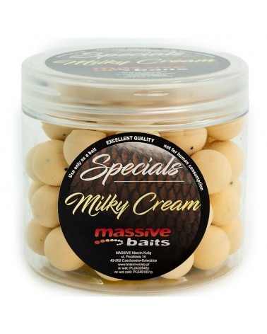 Kulki Haczykowe Massive Baits Special Pop-Up Milky Cream Mleczny 14mm 200ml