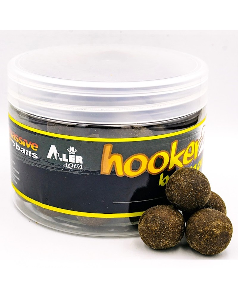Kulki Haczykowe Massive Baits Hookerz Aller90 Banana Crab Banan Krab 18mm 300ml