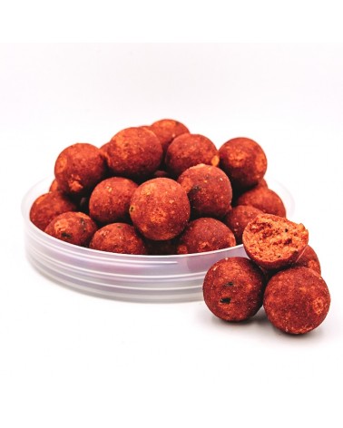 Kulki Haczykowe Massive Baits Hookerz Strawberry Truskawka Bergamotta 18mm 300ml