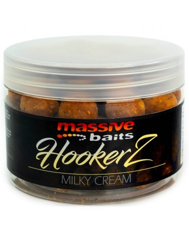 Kulki Haczykowe Massive Baits Hookerz Milky Cream Mleczny 22mm 300ml
