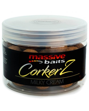 Kulki Haczykowe Massive Baits Corkerz Milky Cream Mleczny 18mm 300ml