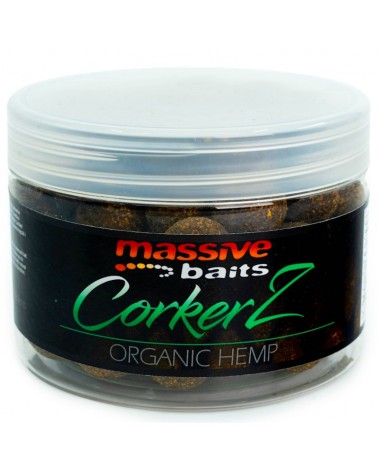 Kulki Haczykowe Massive Baits Corkerz Organic Hemp Konopia 22mm 300ml