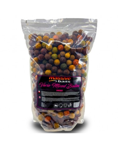 Kulki Zanętowe Massive Baits Sweet Vario Mixed Boiles 14/18/24mm Worek 5kg