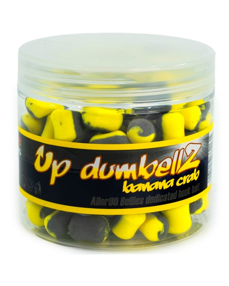 Kulki Haczykowe Massive Baits Aller Up Dumbellz Banana Crab Banan Krab 14mm 200ml