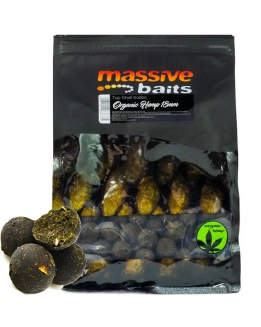 Kulki Zanętowe Massive Baits Special Boilies Organic Hemp 18mm 1kg