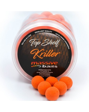 Kulki Haczykowe Massive Baits Top Shelf Pop-Ups Kriller Kryl 14mm 200ml