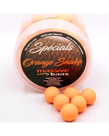 Kulki Haczykowe Massive Baits Top Shelf Pop-Ups Orange Snake 14mm 200ml