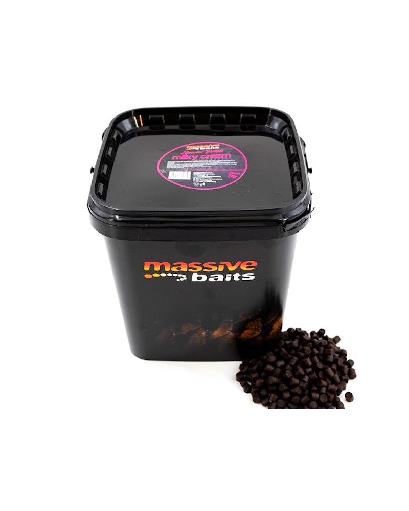 Pellet Zanętowy Massive Baits Specials Milky Cream Mleczny 8mm Wiaderko 3kg