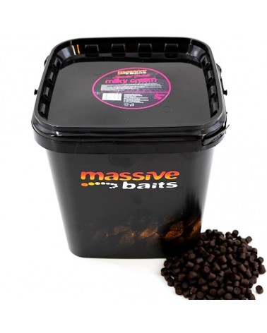Pellet Zanętowy Massive Baits Specials Milky Cream Mleczny 8mm Wiaderko 3kg