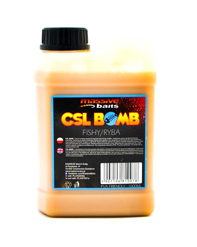 Zalewa Massive Baits CSL Boomb Fishy Ryba 1000ml
