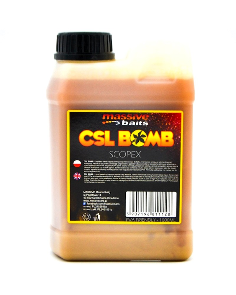 Zalewa Massive Baits CSL Boomb Scopex Skopeks 1000ml