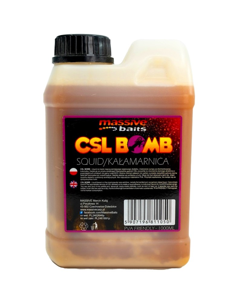 Zalewa Massive Baits CSL Boomb Squid Kałamarnica 1000ml