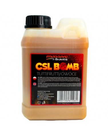 Zalewa Massive Baits CSL Boomb TuttiFrutti Owocowe 1000ml