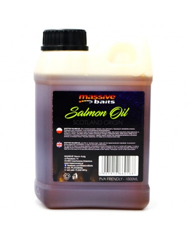 Zalewa Massive Baits Liquids Scottish Salmon Oil Łosoś1000ml
