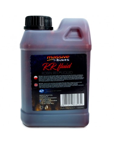 Zalewa Massive Baits Liquids R.R. Fluid Robin Red Liquid 1000ml