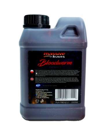 Zalewa Massive Baits Liquids Bloodworm Ochotka Extract 1000ml
