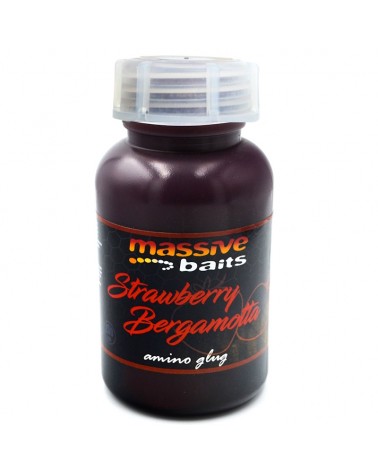 Zalewa Massive Baits Special Amino Glugs Strawberry Truskawka Bergamotta 250ml