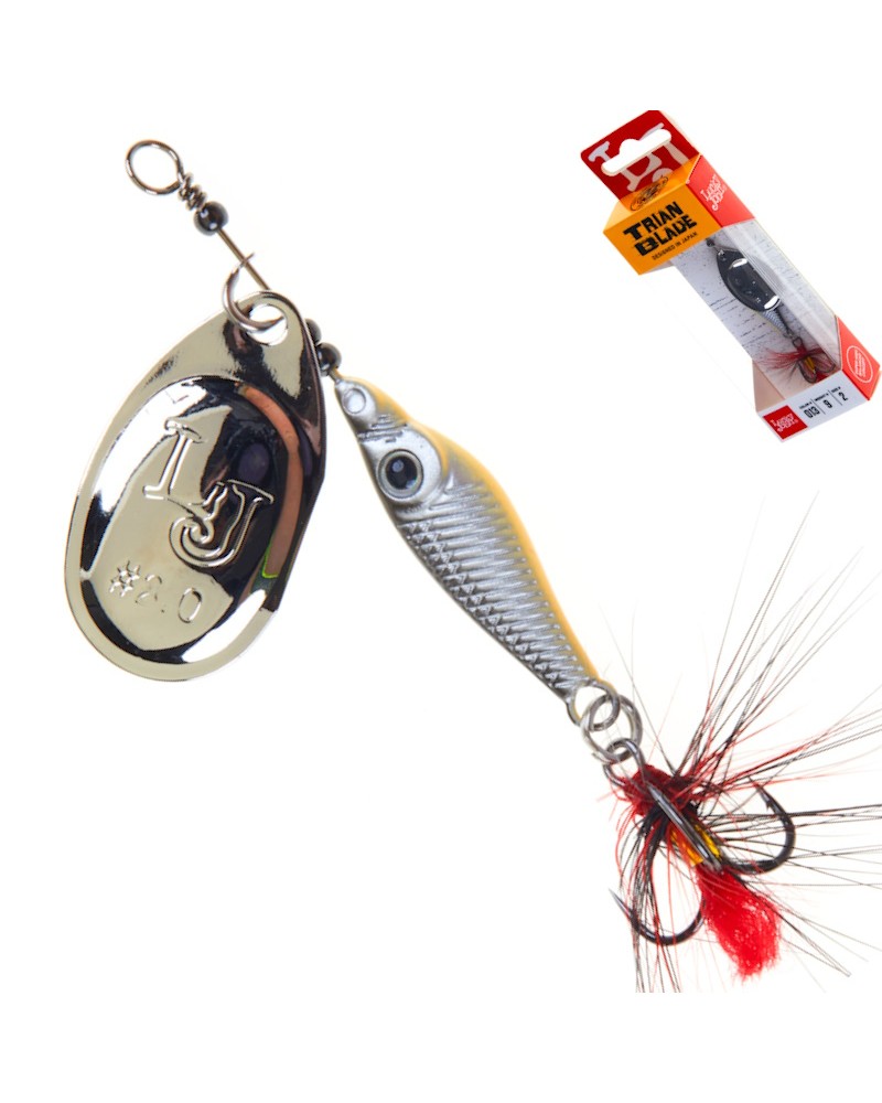 Błystka Obrotowa Lucky John Trian Blade Long No.2 9g 013