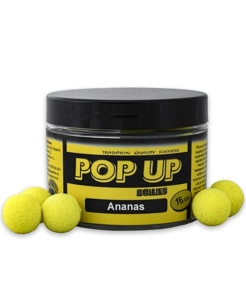 Kulki Carp Servis Vaclavik Pop Up Ananas 16mm 40g