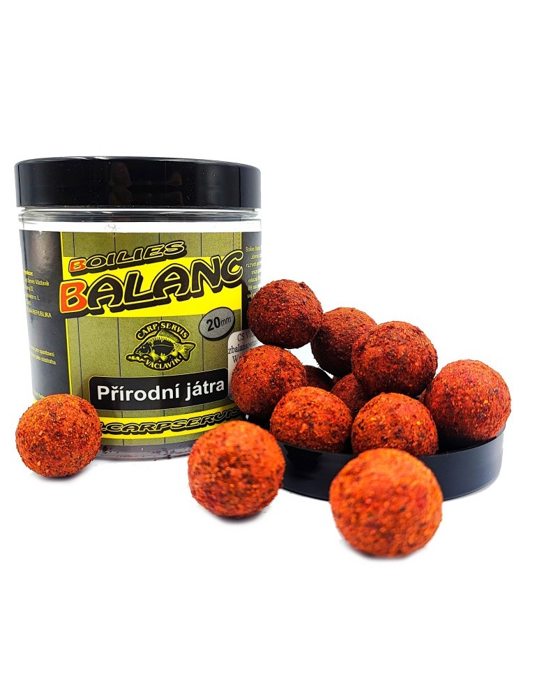 Kulki Carp Servis Vaclavik Balanc Naturalna Wątroba 20mm 120g