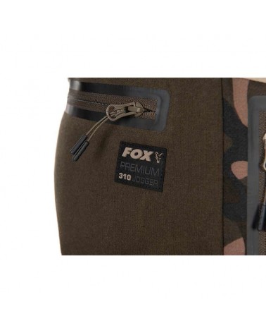 Spodnie Dresowe Fox Khaki Camo Premium 310 Joggers