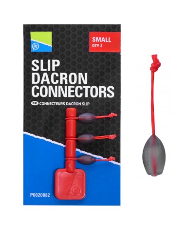 Łącznik Do Amortyzatora Gumy Preston Slip Dacron Connector Small 3szt.